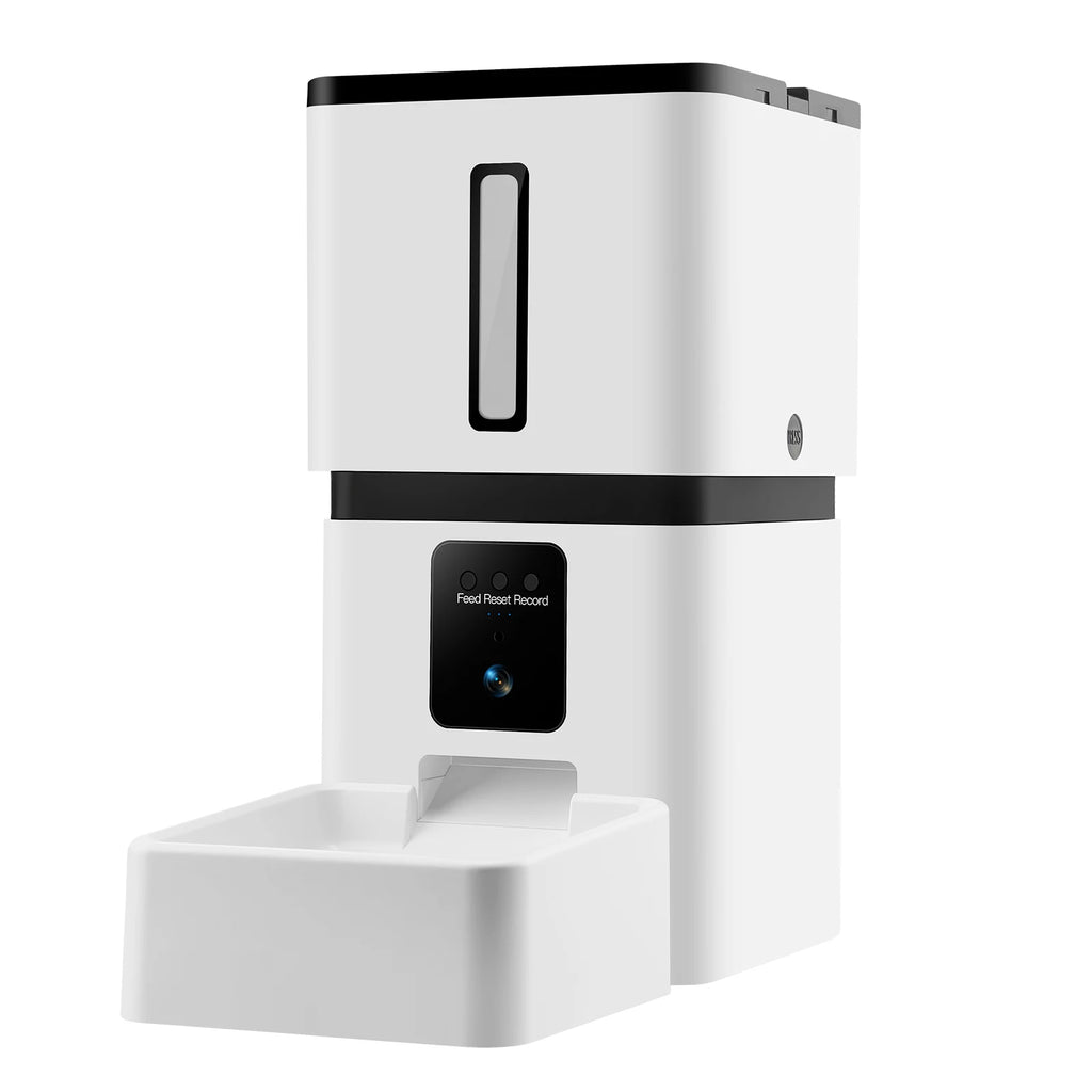 8L Automatic Smart Food Dispenser Timer ABS Bowl Auto Dog Cat Pet Feeding HD Camera Wifi Auto Feeder with Tuyaapp Remote Control