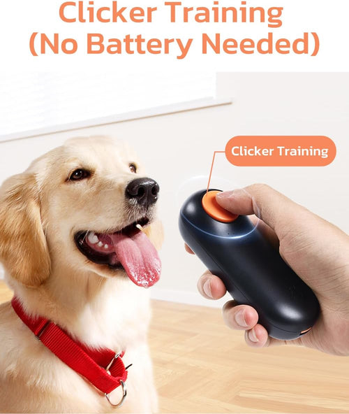 Clicker Dog Trainer & Dog Treat Dispenser - Durable! Easy to Clean!